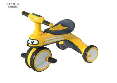China 3 em 1 triciclo das crianças para o amarelo de pouco peso das crianças de 2 anos à venda