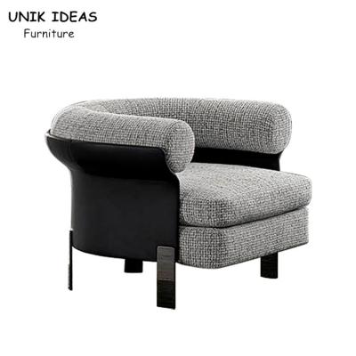 China Office One Single Seater Armchair Couch Modern Fabric Lounge Leisure 20KG for sale