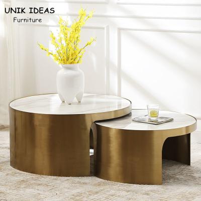 China 70x70cm sitting room bedroom Luxury Center Tables circle Decoration for sale