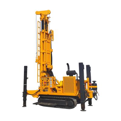 China High Efficiency 400m Deep Well Drilling Rig Crawler Machine for sale
