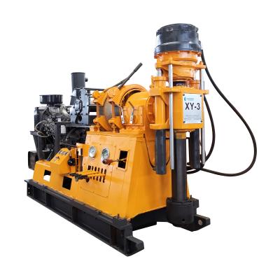 China XY-3 Core Sample Drill Rig 100/250/300/600m Depth 300/200/150/75mm Hole Diameter for sale