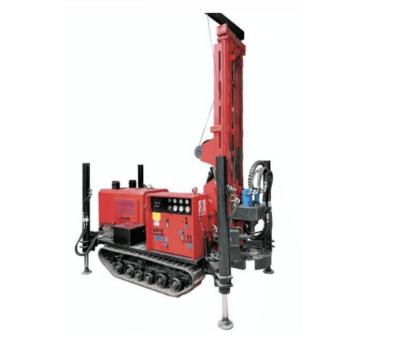 China Rubber Crawler Water Borehole Drilling Machine 60kw 180m Depth For Industrial for sale
