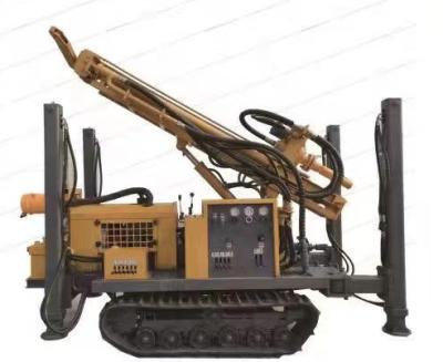 China Industrial Agricultural DTH Water Well Drilling Rigs Crawler Mounted for sale
