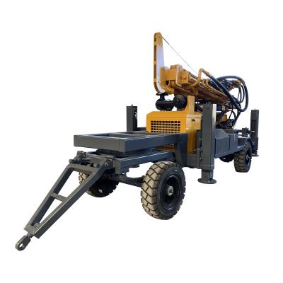 China Agricultural Industrial Hydraulic Water Well Drilling Machine For 260m Wells for sale