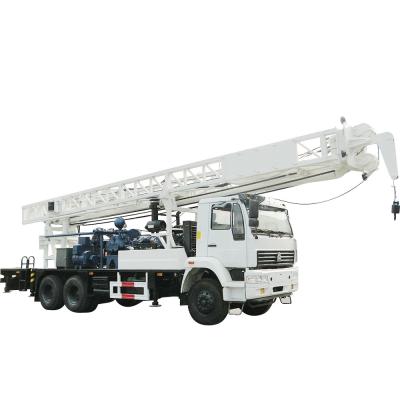China Rotary Truck Mounted Drilling Machine Multifunctional 400m 6X4 for sale