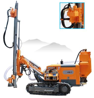China DTH Down The Hole Hammer Drill Rig Crawler Pneumatic Type For Rock for sale