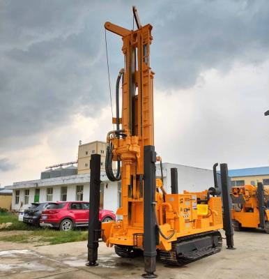 China DTH Pneumatic Bore Hole Drilling Rig With Crawler Chassis Multifunctional for sale