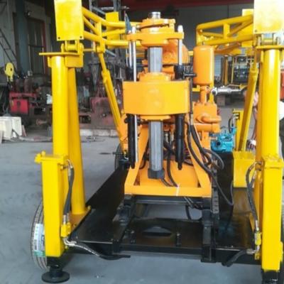 China 200m Borehole Drilling Rig , Well Digging Rig For Engineering Survey for sale