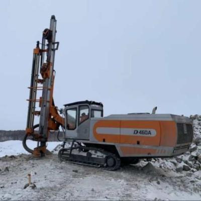 China Hydraulic Rock DTH Drilling Equipment With Air Compressor 35m Depth for sale