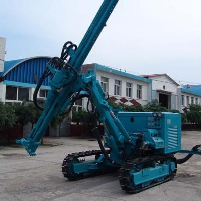 China DTH Drilling Rock Machine , Hydraulic Crawler Drill Rig High Air Pressure for sale