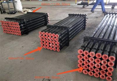 China Bore Hole Dth Pipe 76mm 89mm 102mm 114mm Diameter for sale