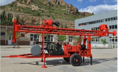 China GL-II op een ophangwagen gemonteerde boormachine voor een diepte van 250 m en een diameter van 90-1200 mm Te koop