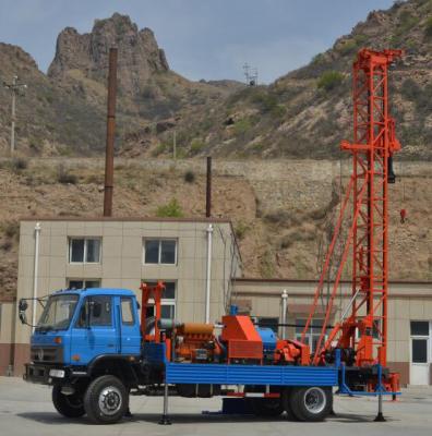 中国 DTHの穴の穴のトラックは井戸の掘削装置300M機械携帯用ドリルの機械類を取付けた 販売のため