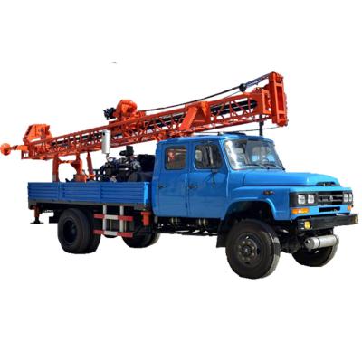 China Geotechnical Survey Well Drilling Rig Truck Mounted For 150mm Hole Diameter for sale