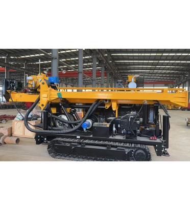 China Crawler Chassis Full Hydraulic Exploration Drilling Rig Glxd-4 For Deep Rock Sampling for sale