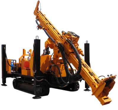 China GLF500 280m Depth Rc Drill Rig 110-305 Hole Diameter Diesel Engine Driving for sale