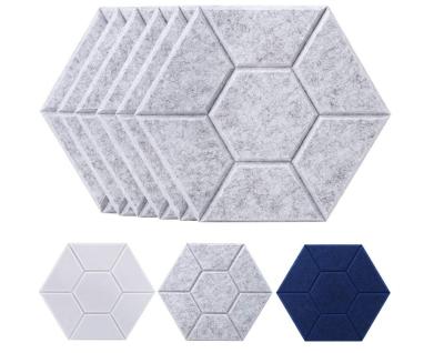 China Office Carve Decorative Acoustic Panels Soundproofing 14x12x0.4inches for sale