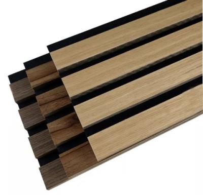 China Painéis acústicos de madeira à prova de som para materiais de construção interiores à venda