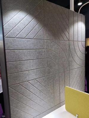 China 9 mm / 12 mm dicke Polyester Akustikplatten für Wand- und Deckendekoration zu verkaufen