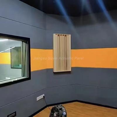 China Highly Effective Sound Absorption Wood Acoustic Panels Cherry 21mm Thickness for sale