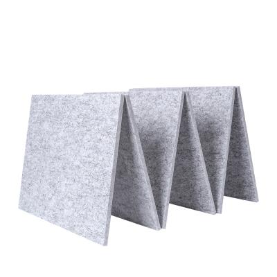 China PET Fiber Fabric Acoustic Panel Colorful Soundproof Acoustic Panels 15mm for sale