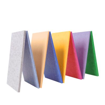 中国 9mm Soundproof Acoustic Wall Panel Polyester Fiber Acoustic Panel 販売のため