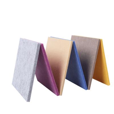 China Polyester Fibre Acoustic Panel Sound Proof 48 Base Colors à venda