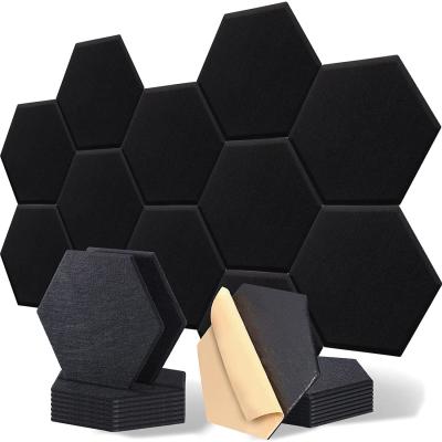 China Self Adhesion Hexagon Sound Absorbing Acoustic Panel Restaurant for sale