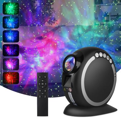 China Star Moon Ocean Voice Music Control Led Night Light Lamp Smart Life Wifi App Starry Sky Projector Galaxy Projector for sale