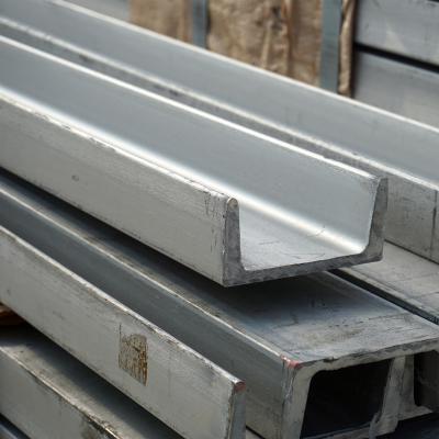 China ASTM 304 Cold Rolled Steel C Channel S235JRG1 Q235 Q345 For Building for sale
