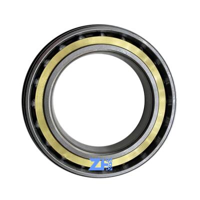 China Double row 7019MNR super precision angular contact ball bearings Material Chrome steel for sale
