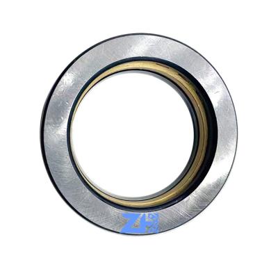 China 81109M Thrust cylindrical roller bearing cage design machined brass single row 45x65x14mm for sale