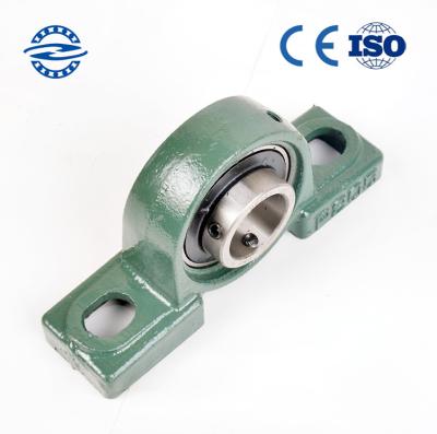 China Long Life UCP205 type e Pillow Block Bearing Housing P205 Green Color 0.22kg for sale