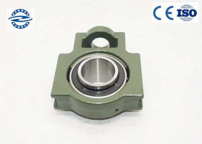 China Green Pillow Ball Bearing UCT203 With Flange Mount Stainless Steel For Long Life for sale