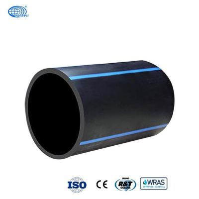 China PE100 Tubería de suministro de agua de HDPE de gran diámetro PN6 Superficie lisa en venta