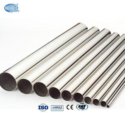China ASTM 304 316L polimento tubo de aço inoxidável redondo à prova de ferrugem à venda