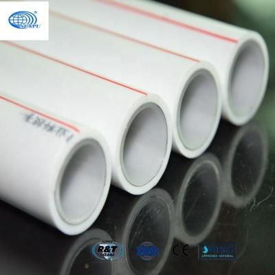 China Customized White Polypropylene Pipe PPR Water Supply Pipe à venda