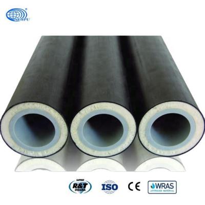 Chine ODM noir de tubes de HDPE de tuyau imperméable extérieur de mousse d'isolation à vendre