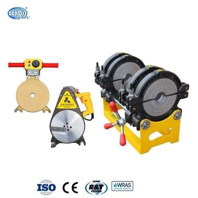 China HDPE Hydraulic Butt Fusion Welding Machine DN63 90mm 160mm for sale