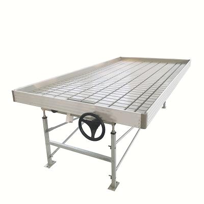 China Anti UV Customizable Greenhouse Rolling Benches Active Aqua Flood Table 4x8 2x2 for sale