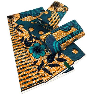 Китай Супуо Хорошее качество Анкара печатная восковая ткань 100% хлопка африканская кружевная ткань для платья продается