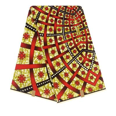 Китай Голландия восковые принты на складе африканская восковая ткань платья настоящий восковый 100% хлопка продается