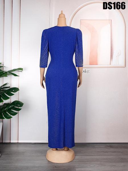 Quality New Fashion wholesale price Women Elegant Sexy Bodycon long Dress African Big for sale