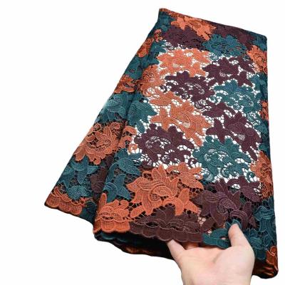 China Advanced Technology Good Price Nigerian Lace Fabric for sale