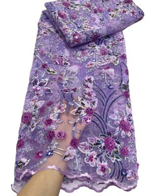 Китай Супуо 2023 оптом девушек платья Шэрон сказал официальный магазин изумруд зеленый флаконы кружева сенегальская кружевная ткань для свадебных emb продается