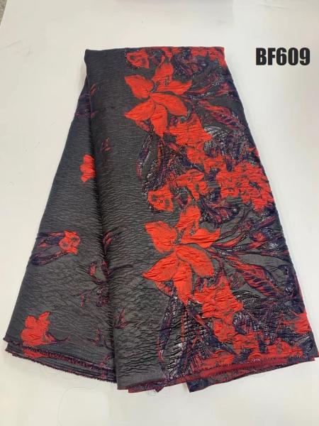 Quality Supoo Fashion Fancy Western Summer Thinner night party Dress Jacquard Brocade for sale