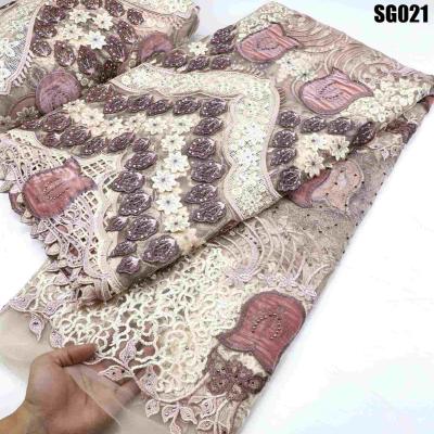 China Advanced Technology Good Price Fabric Lace With Sequins for sale