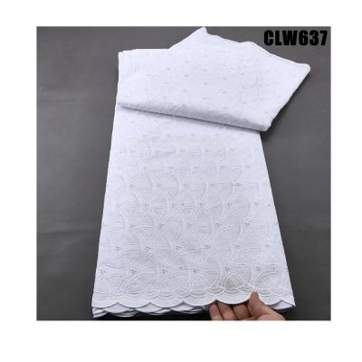 China Wholesale Popular Dress 100% Cotton Swiss Voile lace/Swiss Lace Fabric French/ Cotton Lace for Bridal Veil for sale