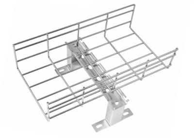China Galvanized Steel Grounding clamp for Wire Mesh Cable Tray Basket Te koop