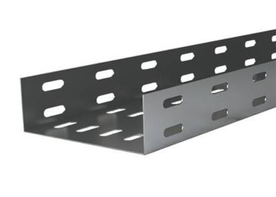 China Wireway Perforated Cable Tray 6m Q235B Hot Dip Galvanized Cable Tray for sale